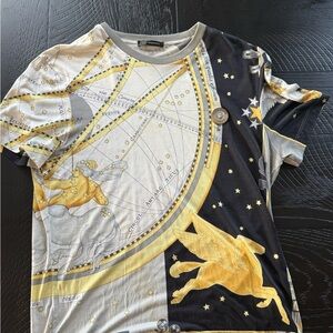 Versace Astronomy Graphic T-Shirt